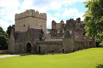 Drum Castle near Drumoak in Aberdeenshire