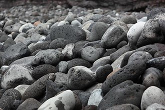 Large stones on the Atlantic coast near Puerto de Tazacorte
