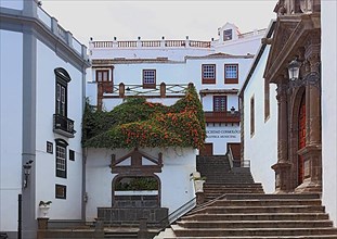 Houses in the old town of Santa Cruz de la Palma