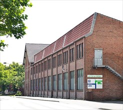 Factory facilities of the belt and strap weaving mill Gueth & Wolf