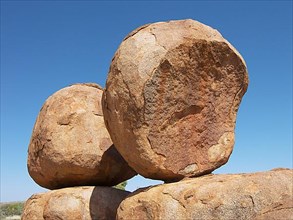 Huge boulders form the Devils Marbles, Australia -