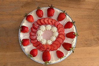 Strawberry cream cake, Mecklenburg-Western Pomerania
