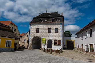 Unesco site historic center of Telc, Czech Republic