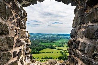 Overlook from Trosky castle, Bohemian paradise