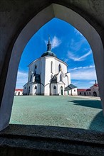 Unesco site Pilgrimage Church of Saint John of Nepomuk, Czech Republic