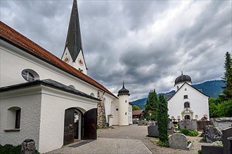 Parish Church of St. Verena and Pilgrimage Chapel "Our Lady of the Seven Sorrows" Fischen, Allgaeu