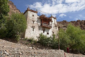 Traditional Tibetan building, Hemis Gompa