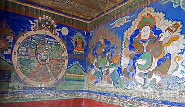 Buddhist murals, Tibetan Buddhism