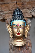 Miniature Buddha Head, Shey Palace