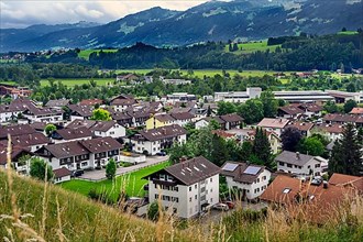 New buildings in the east of Sonthofen, Allgaeu