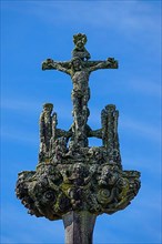 Jesus on the Cross, Calvary Calvaire Crucifixion Group on the Triumphal Arch