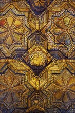 Cappella Palatina, ceiling in Arabic carving