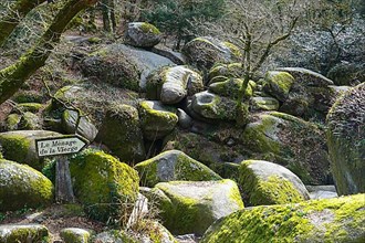 Rock formations Le Menage de la Vierge, Huelgoat forest