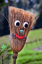 Straw broom with face, Bavaria