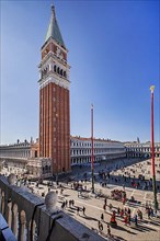 St Mark's Square with Campanile and the Procuraties, Venice