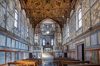Interior of the Church of Santa Maria dei Miracoli, Venice