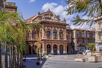 Teatro Massimo Bellini Opera House in the Old Town, Catania