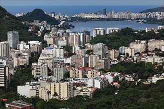 View of Rio de Janeiro, from Santa Marta
