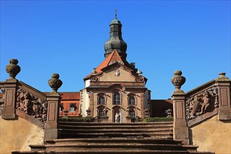 Church and monastery complex Propstei Johannesberg, former Benedictine provostry