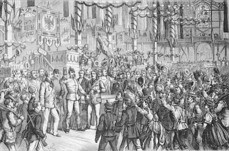 The third German National Rifle Festival, Schuetzenfest 1868
