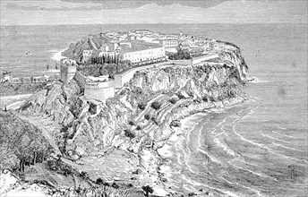 View of Monaco, c. 1885