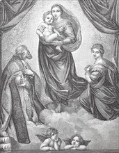 The Sistine Madonna, also known as Madonna di San Sisto