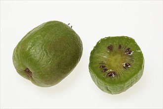 Exotic fruits: hardy kiwi,
