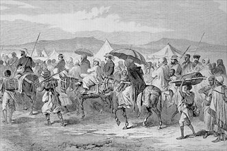 Abyssinian Expedition of 1868, March of European British Troops