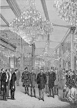 Emperor Franz Joseph I of Austria visits the World's Fair in Paris, Paris World's Fair 1889