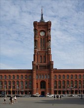 The Red City Hall, seat of the Governing Mayor of Berlin