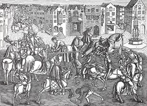 Cultural state at the end of the 15th century, Tournament of the Knights