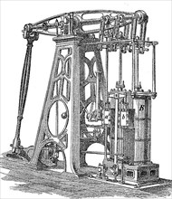 Woolsche Balanciermaschine, regular standing steam engine
