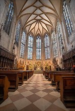 Interior design in Ulm Cathedral, Ulm