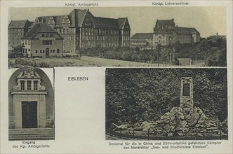 Eisleben, county Mansfeld-Suedharz