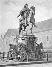 The equestrian statue of Frederick William, Elector of Brandenburg is a bronze equestrian statue in front of Charlottenburg Palace in Berlin