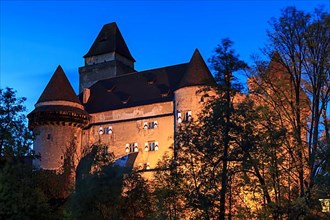 Heidenreichstein Castle at dusk, Heidenreichstein