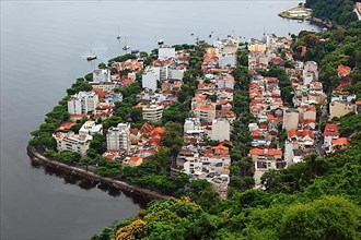 View of the city from Sugar Loaf Mountain, Urca district
