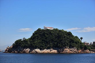 Monastery island off Niteroi, Rio de Janeiro