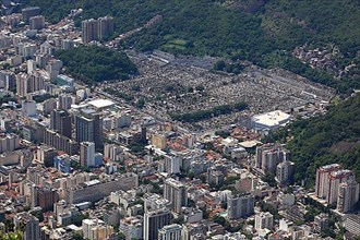 View of Rio de Janeiro from Mount Corcovado, Brazil