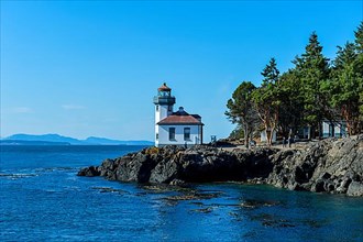 Lime Kiln Lighthouse, San Juan island. Washington State