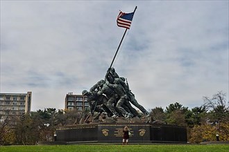 US Marine Corps war memorial, Arlington