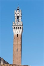 Torre del Mangia, bell tower at Piazzo del Campo
