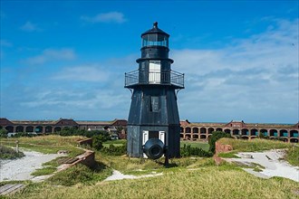 Lighthouse in Fort Jefferson, Dry Tortugas National Park
