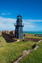 Lighthouse in Fort Jefferson, Dry Tortugas National Park