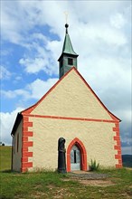 Walburgis Chapel at Walberla in Franconian Switzerland. Franconian Alb, Franconia