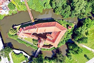 Aerial view of the Kaiserburg,