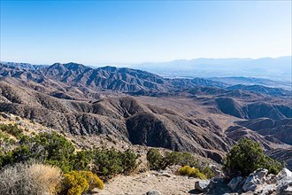 Overlook over the valley, Joshua Tree National Park