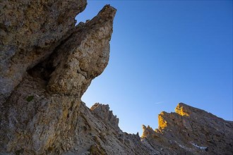 Denti di Terrarossa in Autumn, Seiser Alm