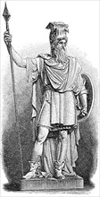 Odin or Wodan is the main god in Norse and continental Germanic mythology,1881