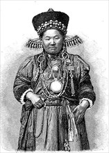 Buryat, woman from The Republic of Buryatia